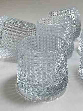 Набір склянок OLens "Артур" 170 мл 6 шт 7х7,5 см товсте скло для дому та ресторанів 102-307 Київ