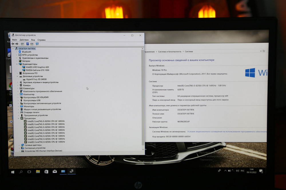 Игровой мощный ноутбук Hp Pavilion Gaming 15 i5-8250h / 8 GB / 256 SSD / GeForce GTX 1050 Киев - изображение 3