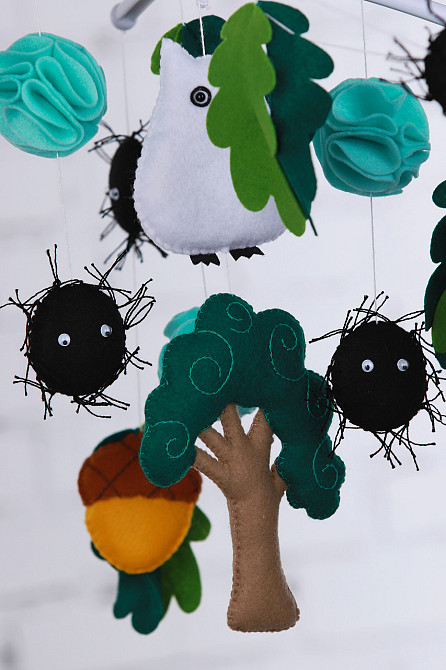 Музичний мобіль WoollyFox «Тоторо» з 35 мелодіями Київ - фото 5