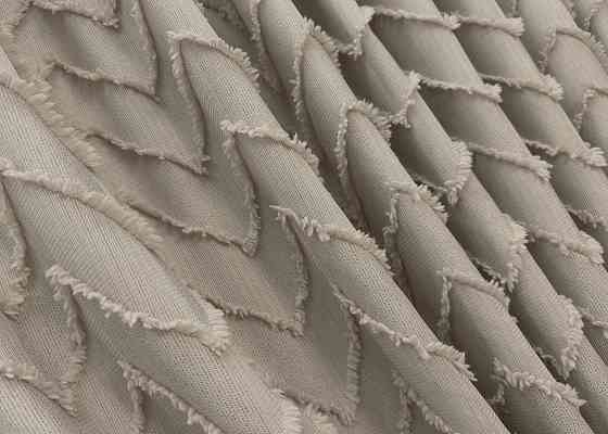 Комплект штор VR-Textil Лен Букле № 1809ш Тауп 200х295 см 2 шт (32-127) Киев