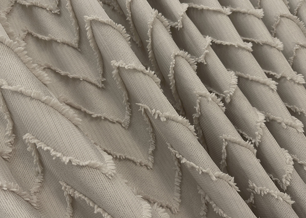 Комплект штор VR-Textil Лен Букле № 1809ш Тауп 200х295 см 2 шт (32-127) Киев - изображение 6