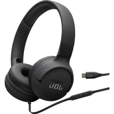 Наушники JBL Tune 520C USB-C Black (JBLT520CBLK) Винница - изображение 1