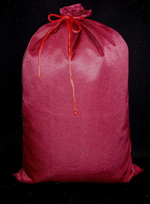 Мешок Св.Николая/Деда Мороза/Санты (48х65 см) ГАРВОРДСКИЙ, БОРДОВЫЙ Киев - изображение 2