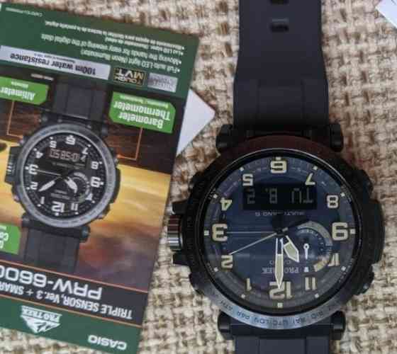 Новые часы Casio Protrek PRW 6600Y Оригинал. Киев