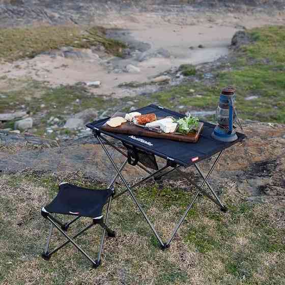 Розкладний стіл Naturehike NH20JJ020 1680D Oxford алюміній (Бежовий) розмір L Вінниця