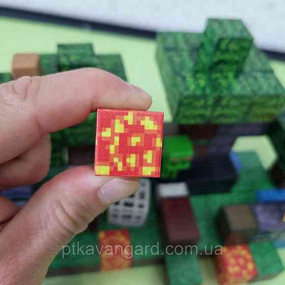 Конструктор магнітний майнкрафт 144 магнітних блока портал у лісі Dream World LZCK 068 Хмельницький