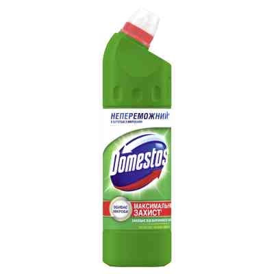 Рідина для чищення ванн Domestos Максимальний Захист Хвойна свіжість 24 години 750 мл (8720181679056) Вінниця