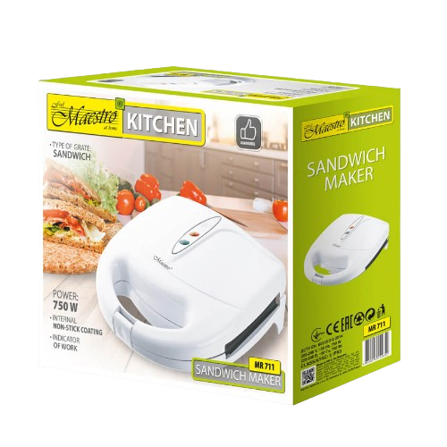 Бутербродниця 750W MR-711 Maestro Житомир - изображение 5
