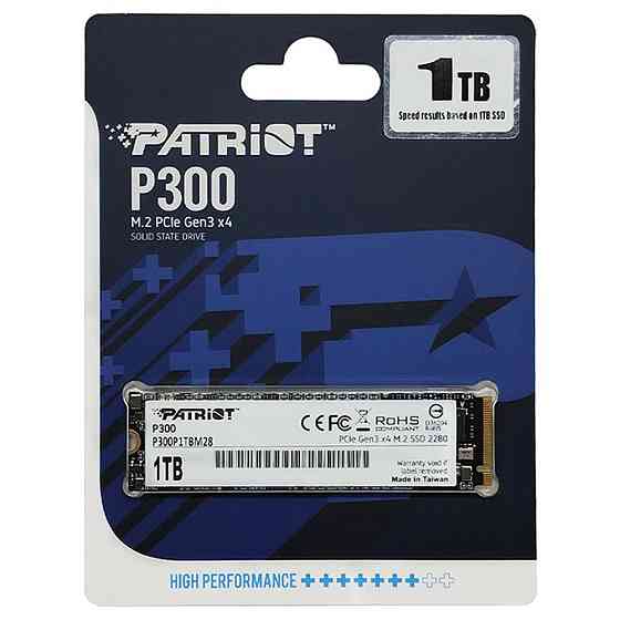SSD накопичувач Patriot P300 1TB M.2 NVMe Київ