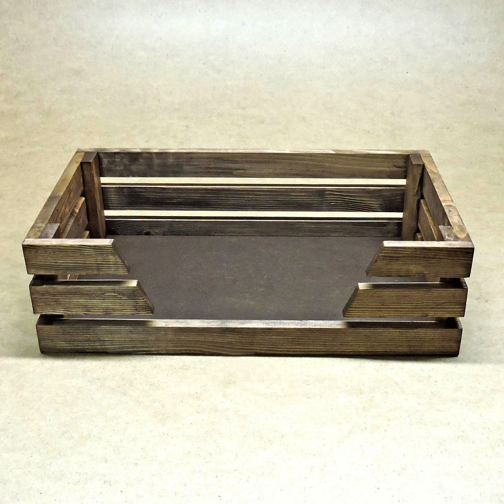 Лежак деревянный для собаки 