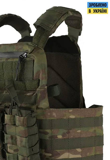 Тактична плитоноска Моллі зі швидким скиданням + підсумки (без плит) Піксель Київ - фото 5