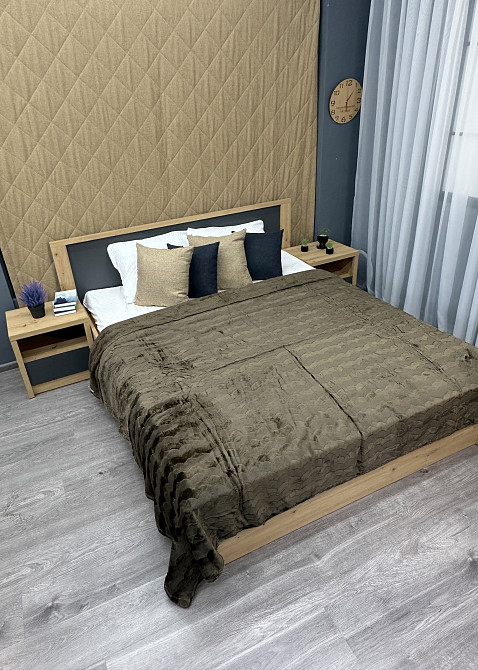 Плед-покривало 200х230 см (+-5см) Хакі (87-252) Київ - фото 6