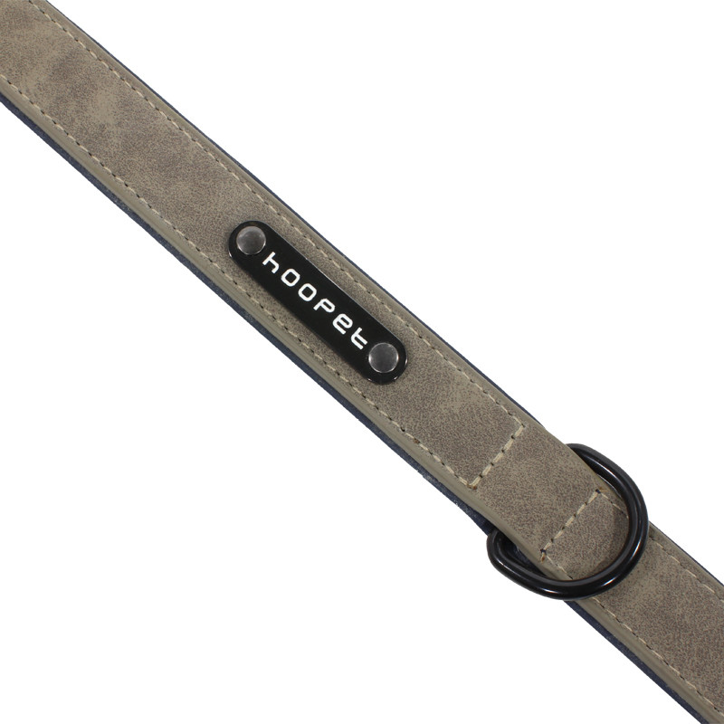 Ошейник двухслойный для собак Hoopet W033 Grey M Киев - изображение 3