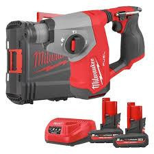 Перфоратор акумуляторний безщітковий SDS-PLUS MILWAUKEE M12 FHAC16-502X (1,15Дж) (+ заряд.пристрій, 2 акум., Одеса - фото 2