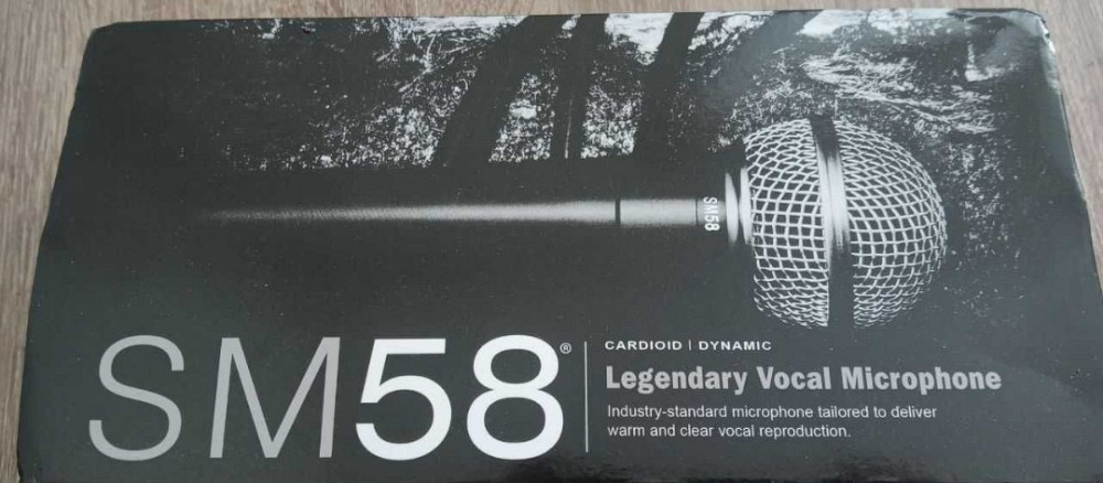 Новый шнуровой микрофон Shure SM58 Киев - изображение 2