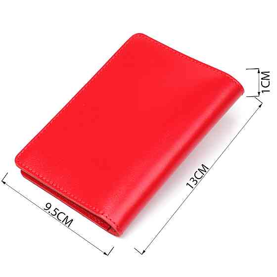 Большая обложка на водительские документы Красная (SHVIGEL) Киев