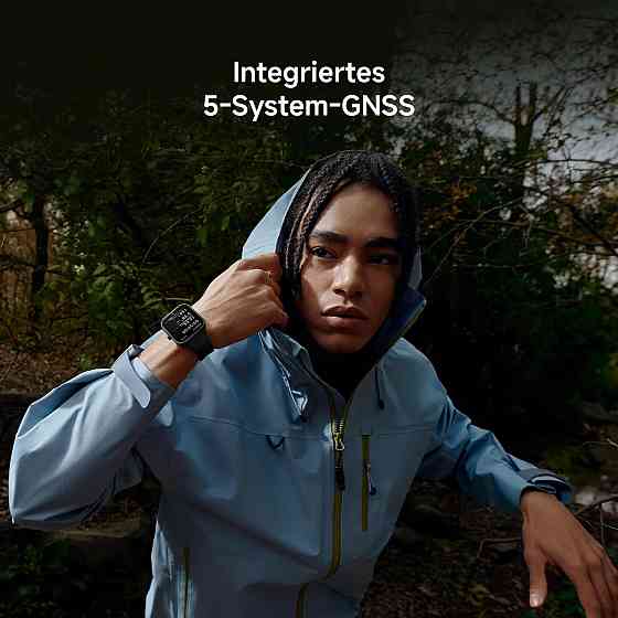 Смарт-годинник Xiaomi Redmi Watch 5 Чорний 2.07" AMOLED GPS (5 GNSS) 150+ режимів 24 дні 5ATM пульс SpO2 моніторинг сну і здоров'я Київ