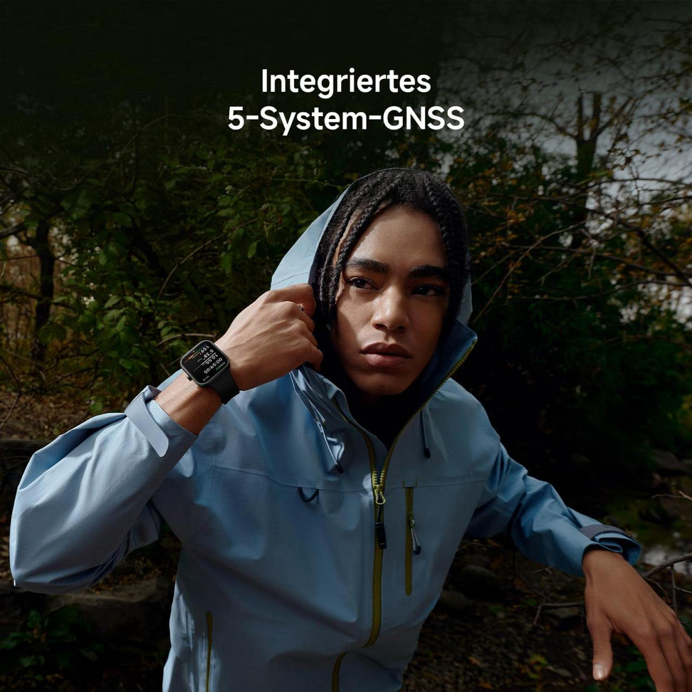 Смарт-годинник Xiaomi Redmi Watch 5 Чорний 2.07" AMOLED GPS (5 GNSS) 150+ режимів 24 дні 5ATM пульс SpO2 моніторинг сну і здоров'я Київ - фото 6