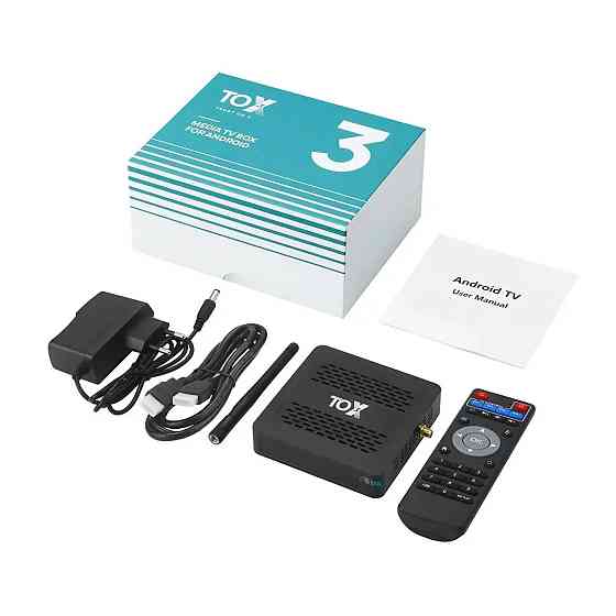 TV-приставка UGOOS TOX3 4/32 ( Чорний ) Харьков