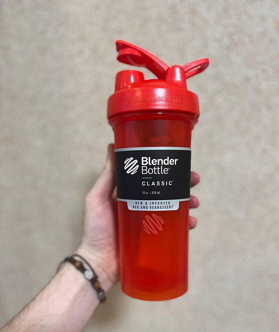 Шейкер спортивний BlenderBottle Classic Loop PRO 28oz/820ml Red (500482) Кам'янське - фото 5
