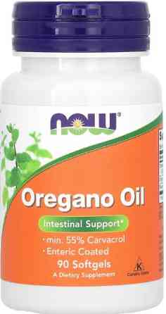 Масло орегано NOW Oregano Oil Enteric - 90 sgels Київ
