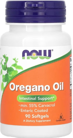 Масло орегано NOW Oregano Oil Enteric - 90 sgels Київ - фото 1