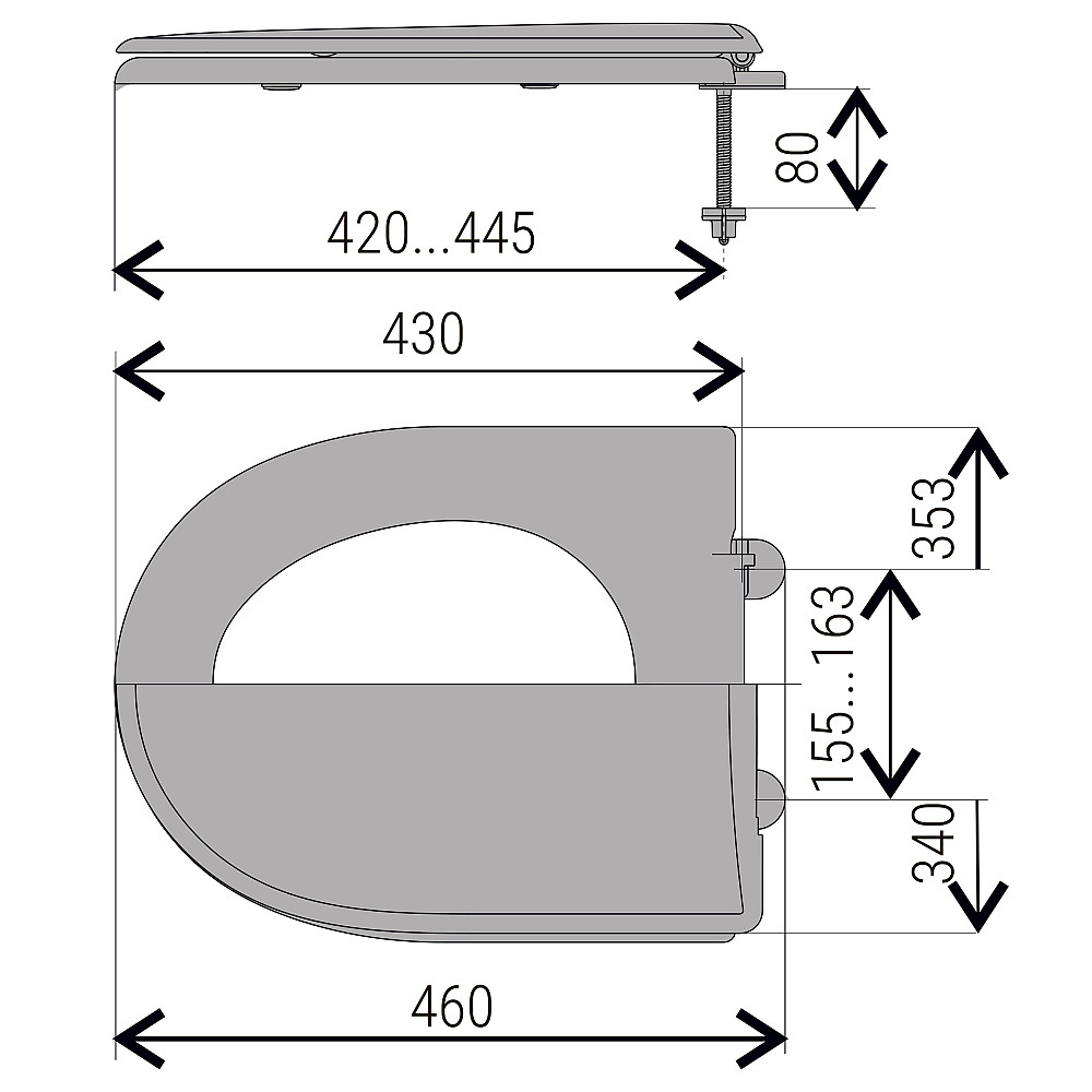 Сидіння для унітазу PURE OPTIMUM Тернополь - изображение 9