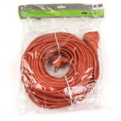 Мережевий подовжувач PowerPlant удлинитель 40 м (JY-3024/40) (PPCA10M400S1) Вінниця - фото 2