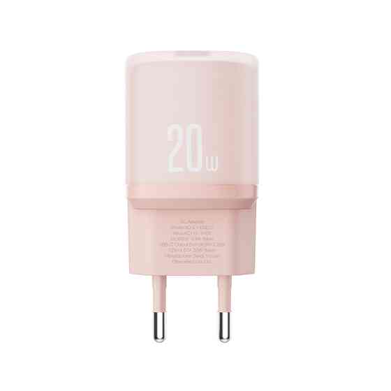 Мережевий зарядний пристрій XO L143 PD20W Single USB-C рожевий Львів