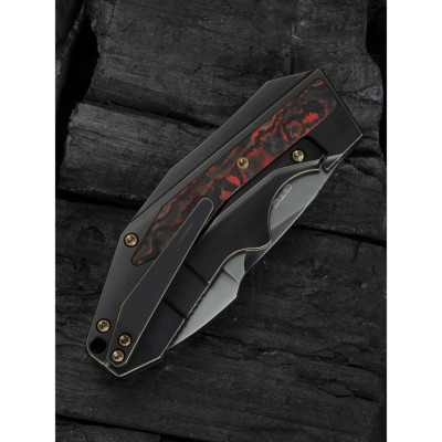 Нож Weknife Coral, Darkwash, титан/Carbon Fiber (WE24044-3) Винница - изображение 12