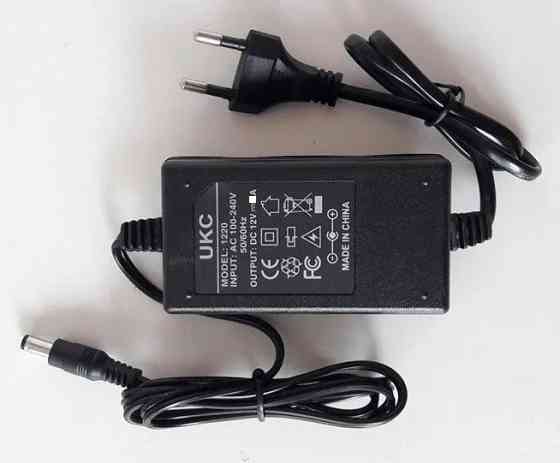 Адаптер Блок живлення Заряджання 12 V — 1 A з мережевим BIG Дніпро