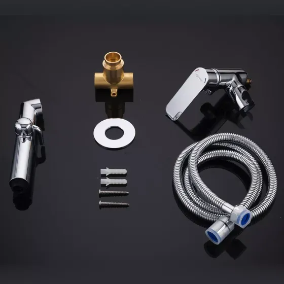 Гігієнічний душ прихованого монтажу GAPPO G7248-1 хром Київ