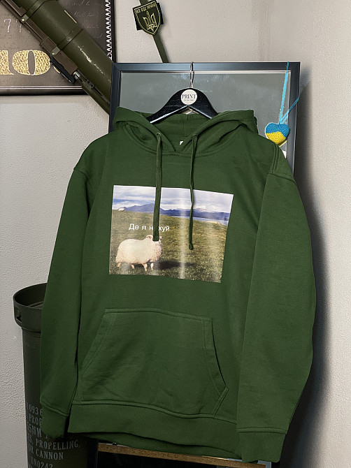 Худи с принтом 