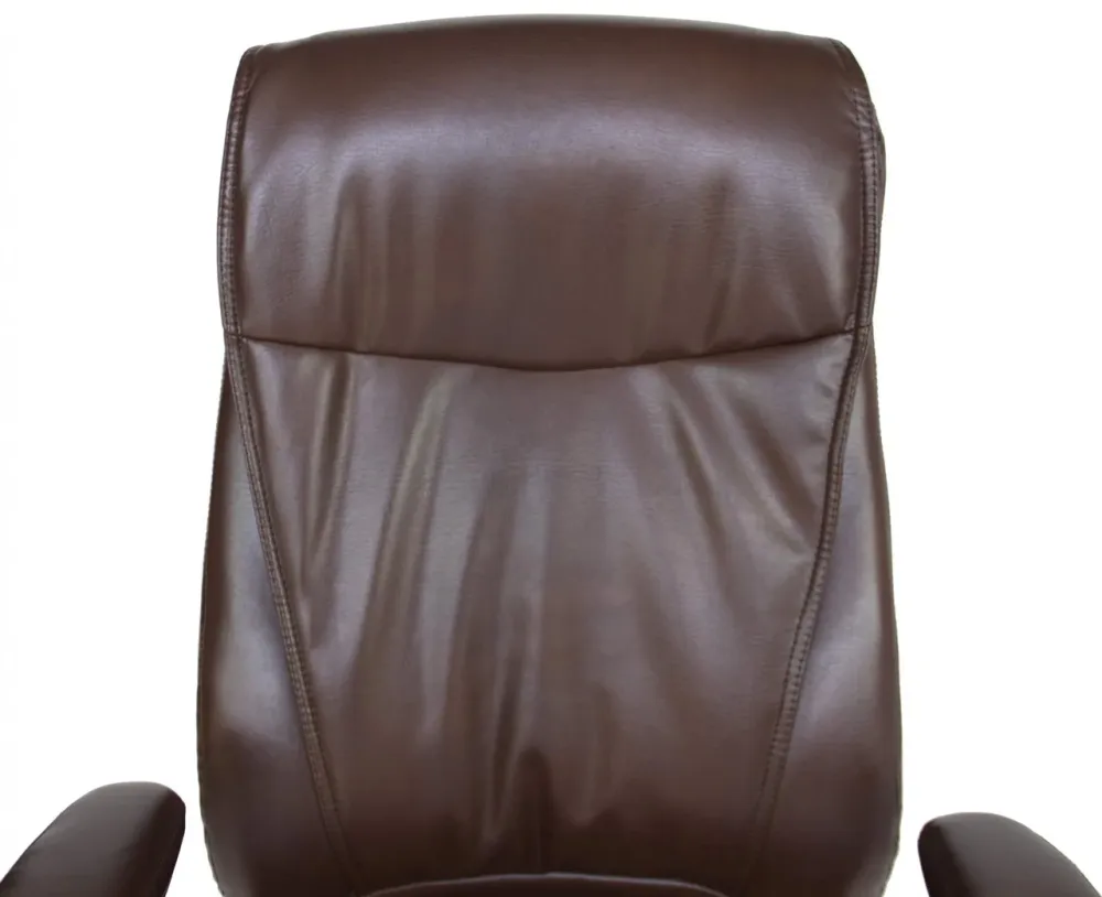 Офісне Крісло Керівника Richman Alvaro Хром М2 AnyFix Коричневий Київ - фото 5