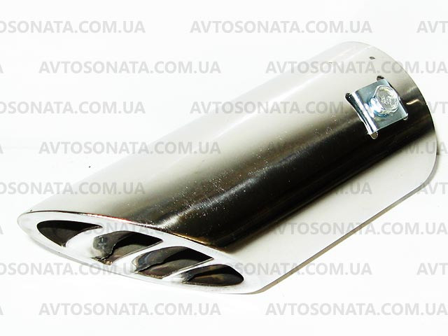 Насадка на глушник 0264 d-62мм нержавіюча сталь Вінниця - фото 2