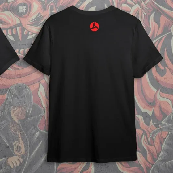 Футболка для подростка мальчика с принтом Наруто Сусаноо Ітачі Учіха Размер 160 Anime10025 Днепр