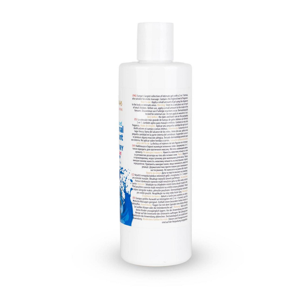 2в1 лубрикант та масажний гель - MyLove Aroma Series Intim&Massage Blueberry, 300 мл Sex Aura Київ - фото 5
