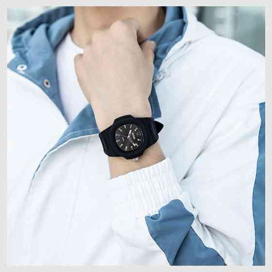 Чоловічі наручні годинники Skmei 1717 (Чорні) Вінниця