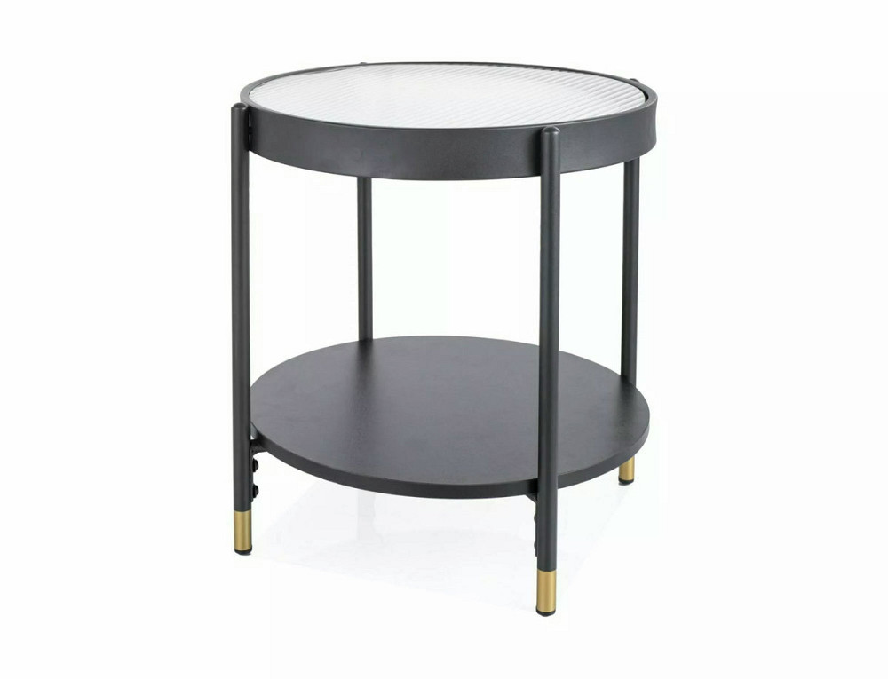 Журнальний столик LAGUNA A білий/чорний д.45 Киев - изображение 1