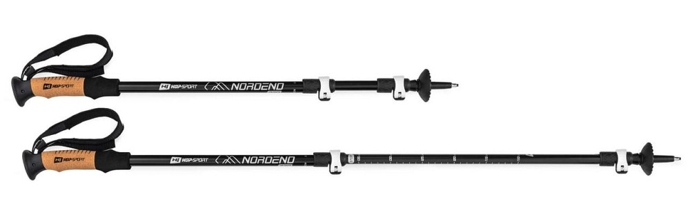 Треккинговые палки Hop-Sport Nordend Pro черные Киев - изображение 3