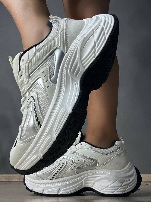 Кросівки жіночі Navigator 4-1 комбіновані сітка зі вставками білі , 37, 23 см Київ - фото 3