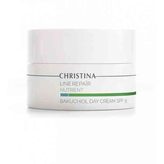 Дневной крем SPF 15 с бакучиолом Christina Line Repair Nutrient Bakuchiol Day Cream SPF 15 50 мл Днепр
