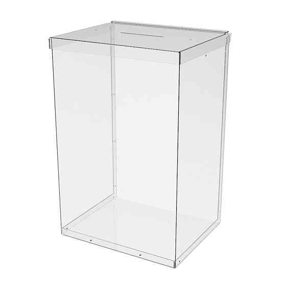 Ящик EKOSTAR без замка для пожертвований и сбора денег 250x200x380. Объем 19 литров Киев