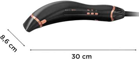 Фен Rowenta CF8C20E0 ( чорний із золотистим ) Харків