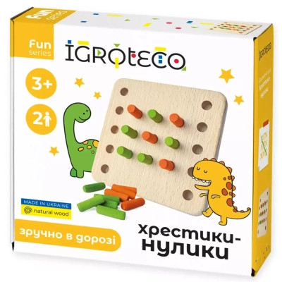 Настольная игра Ігротеко Крестики-нолики (900576) Винница - изображение 1