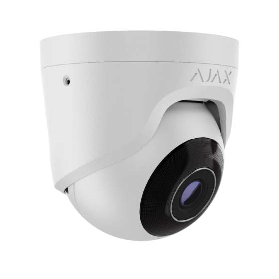 5 Mp проводная охранная IP камера Ajax TurretCam (5 Mp/2.8 mm) White Киев