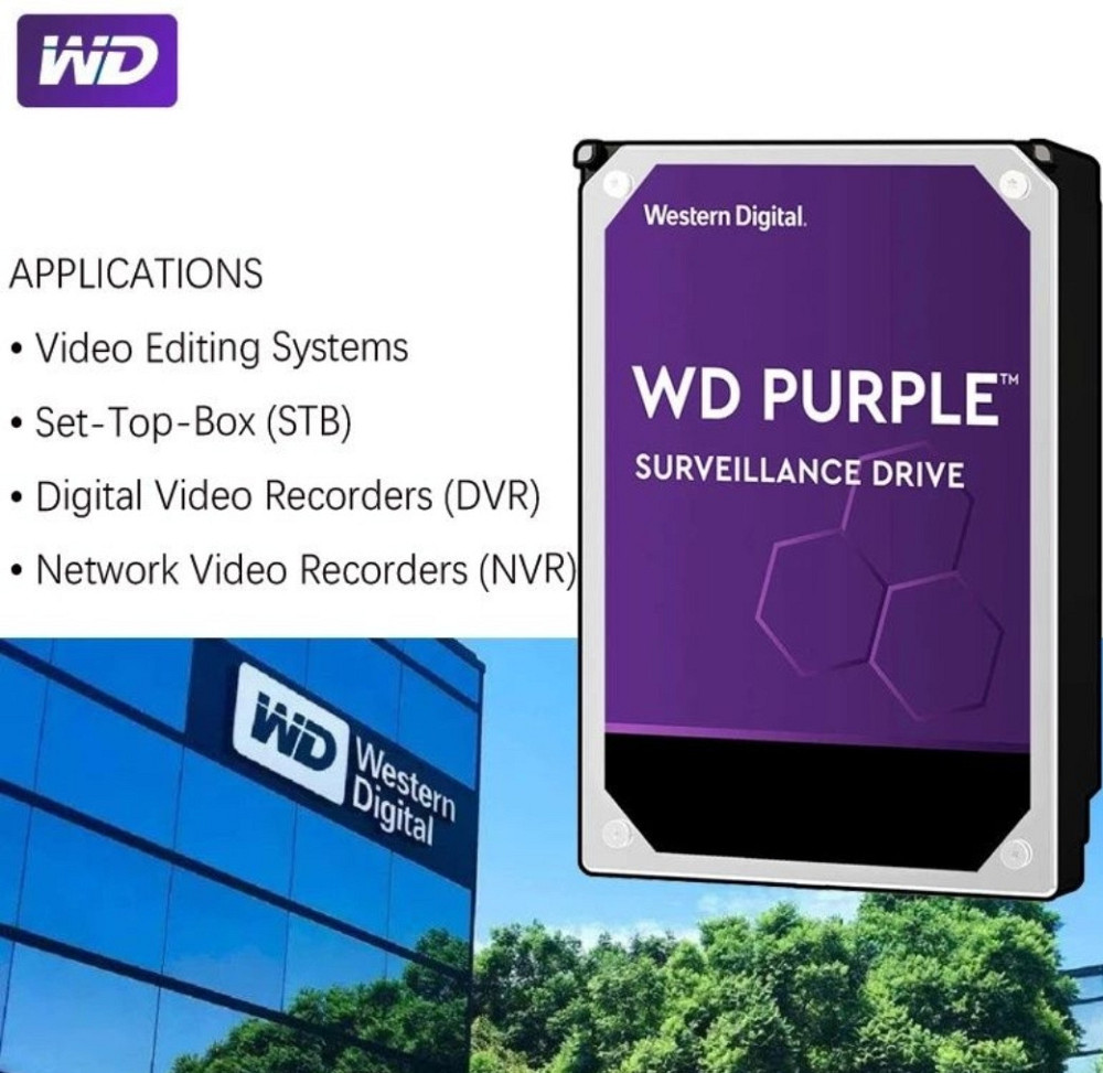 Жесткий диск HDD WD Purple 500 Gb,  1 Tb  Sata. Київ - фото 2