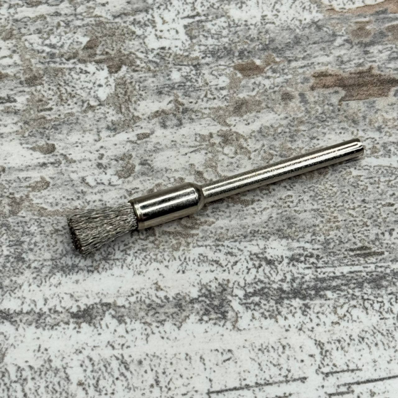 Набор металлических щеток 15 шт, 3 вида проволочных насадок для гравера и дремеля Киев