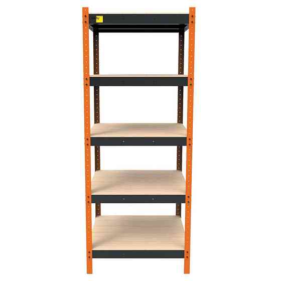 Металевий посилений стелаж Emby Heavy Series (розмір 2500х900x600мм) 5 полиць ДСП до 300кг Київ