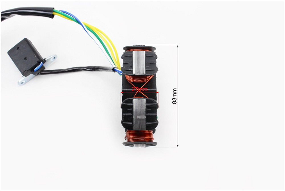 Статор магнето (генератора) (6 котушок роз'єм "мама 4"), тип 1 Київ - фото 4